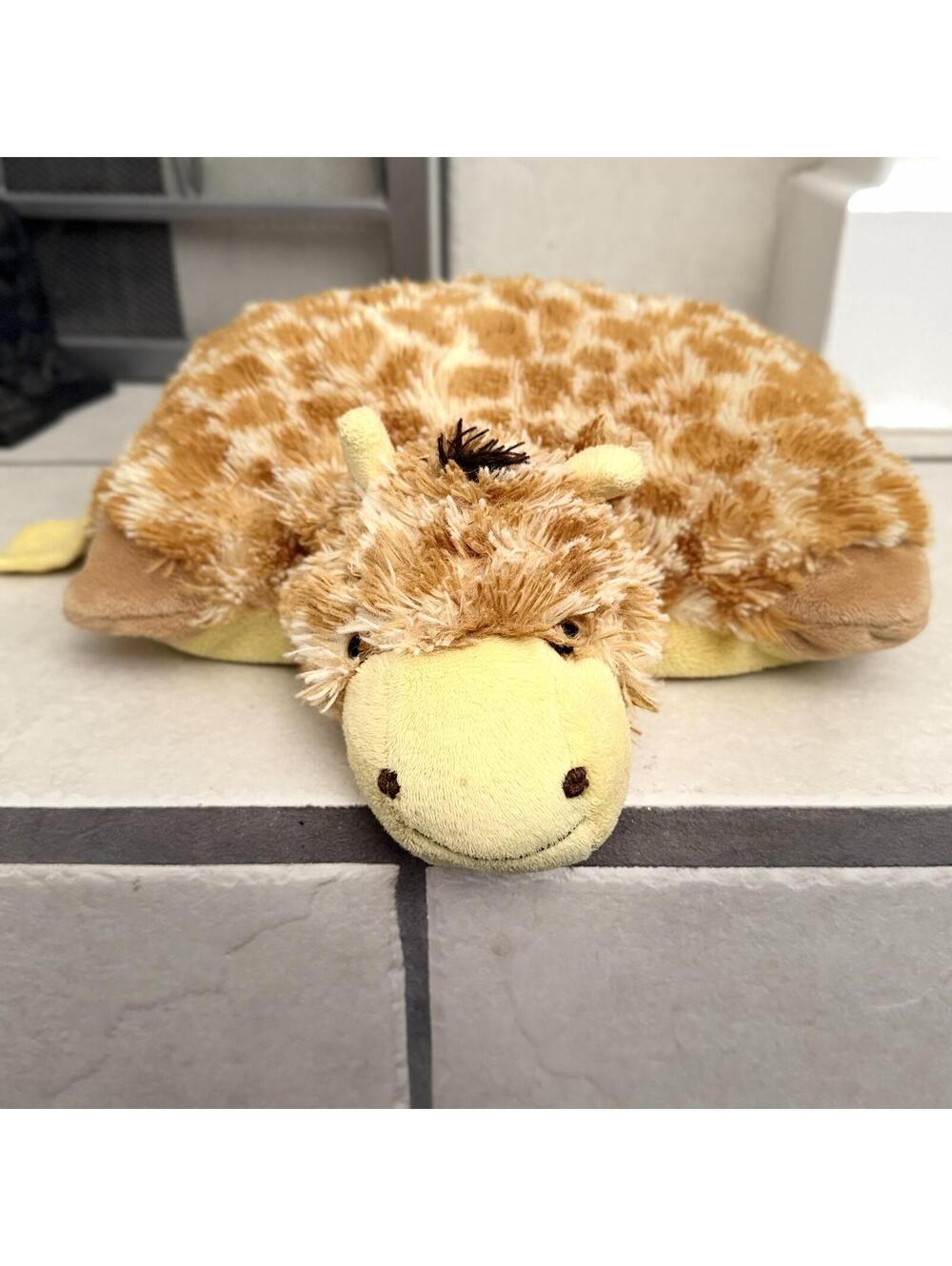 Pillow Pets Giraffe Plush Foldable Pillow Plush Toy